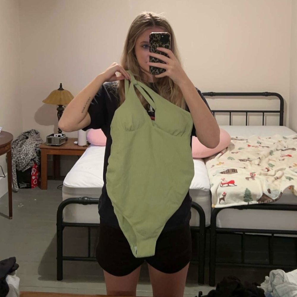 New Green Shein Maternity One Piece